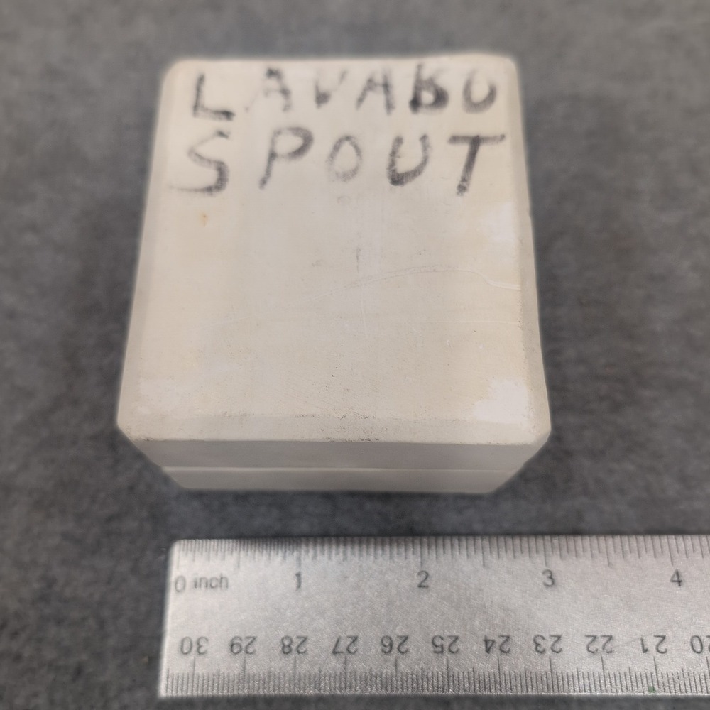 Vintage Lavabo Spout Ceramic Mold for Casting Bath Fixtures - Picture 2 of 3